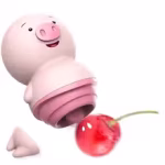 Pink Pig Tongue Lick Vibrator