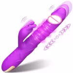 Thrusting Rabbit Dildo Vibrator