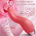 3D Realstic Tongue Licking Vibrator