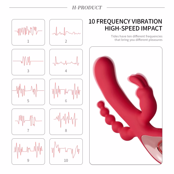 3 In 1 Dildo Rabbit Vibrator