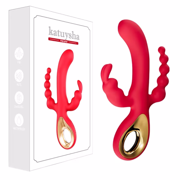 3 In 1 Dildo Rabbit Vibrator